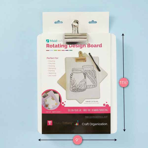 Totally Tiffany - 9x11 Rotating Design Board, RCCLD-6437