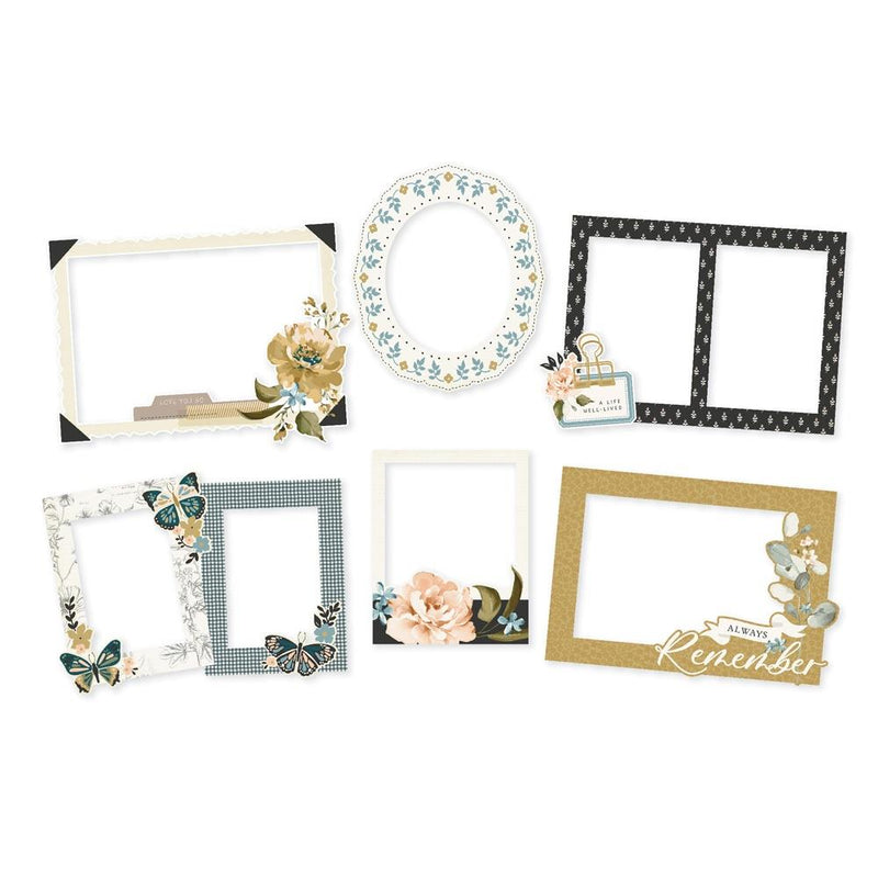 Simple Stories - Chipboard Frames - Remember, REM21525