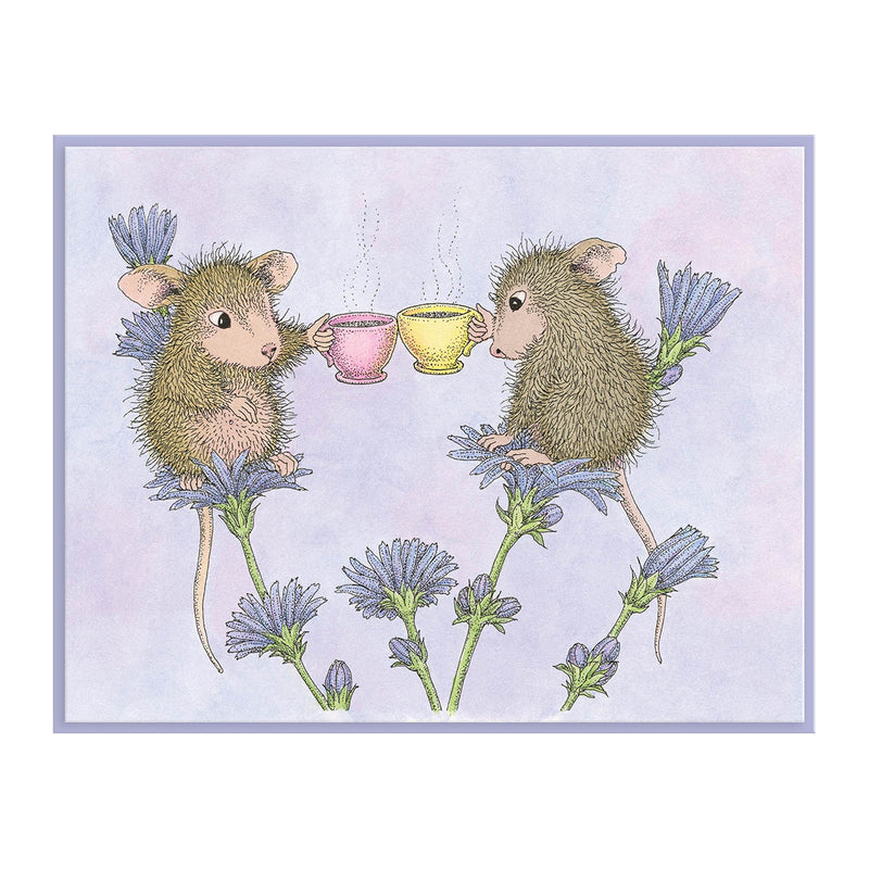 House Mouse Designs Cling Rubber Stamps - Tea for Two, RCS-005