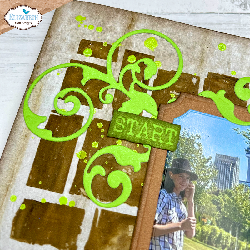 Elizabeth Craft Designs Stencils - Journal Stencils 4, S053