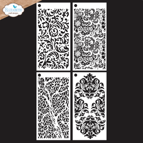 Elizabeth Craft Designs Stencils - Journal Stencils 6, S055