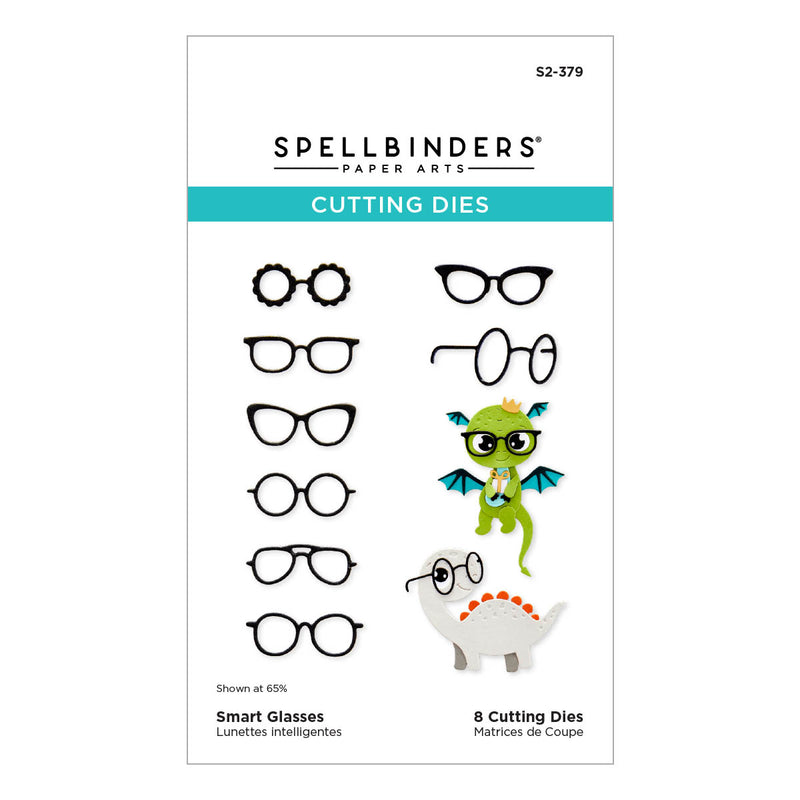 Spellbinders Etched Die Set - Smart Glasses, S2-379