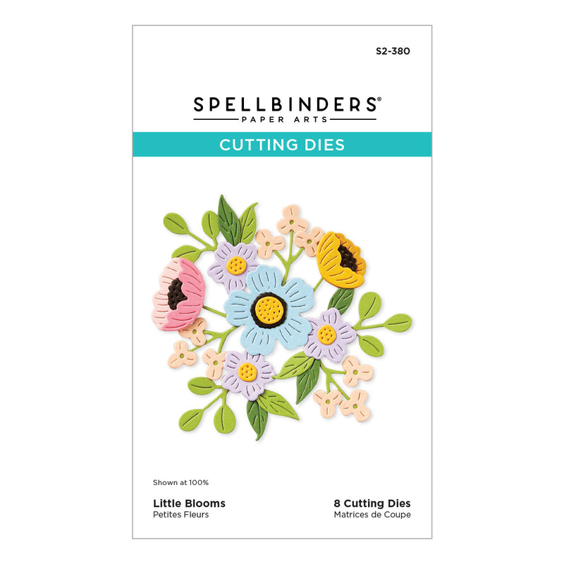 Spellbinders Etched Dies - Little Blooms, S2-380