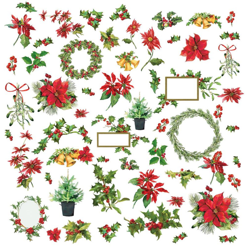 49 & Market Laser Cut Elements- Christmas Spectacular 2023 - Greenery, S2324326