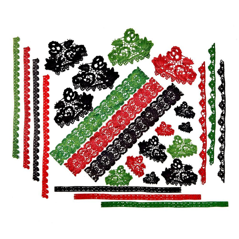 49 & Market Laser Cut Elements- Christmas Spectacular 2023 - Lace, S2324333