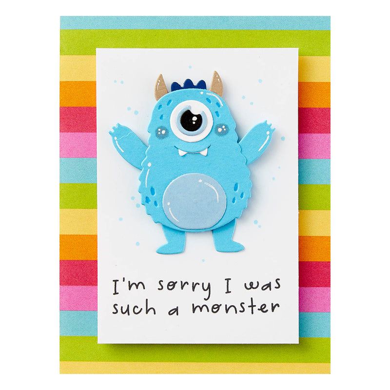 Spellbinders - Monster Eyes Enamel Stickers, SCS-322