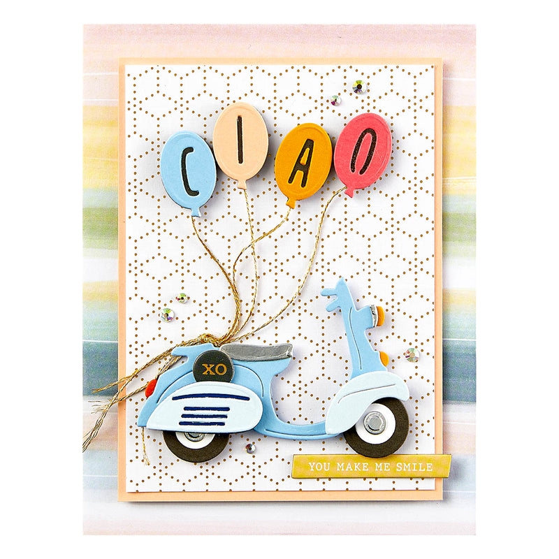 Spellbinders Etched Dies - Ciao, S3-500