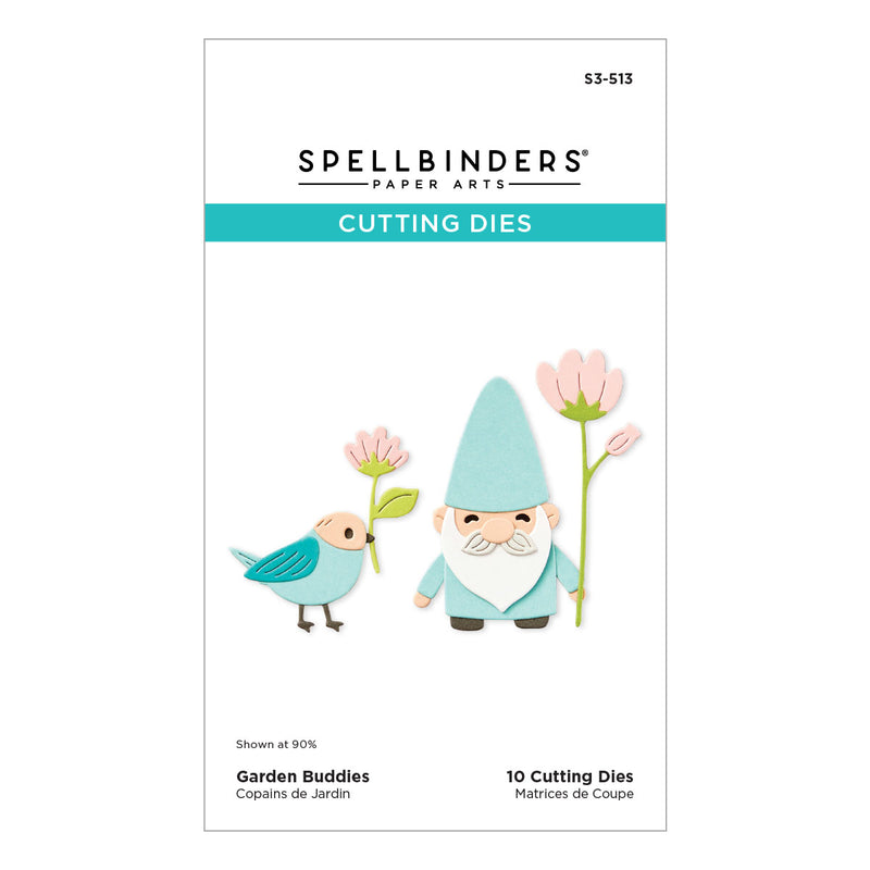 Spellbinders Etched Dies - Garden Buddies, S3-513