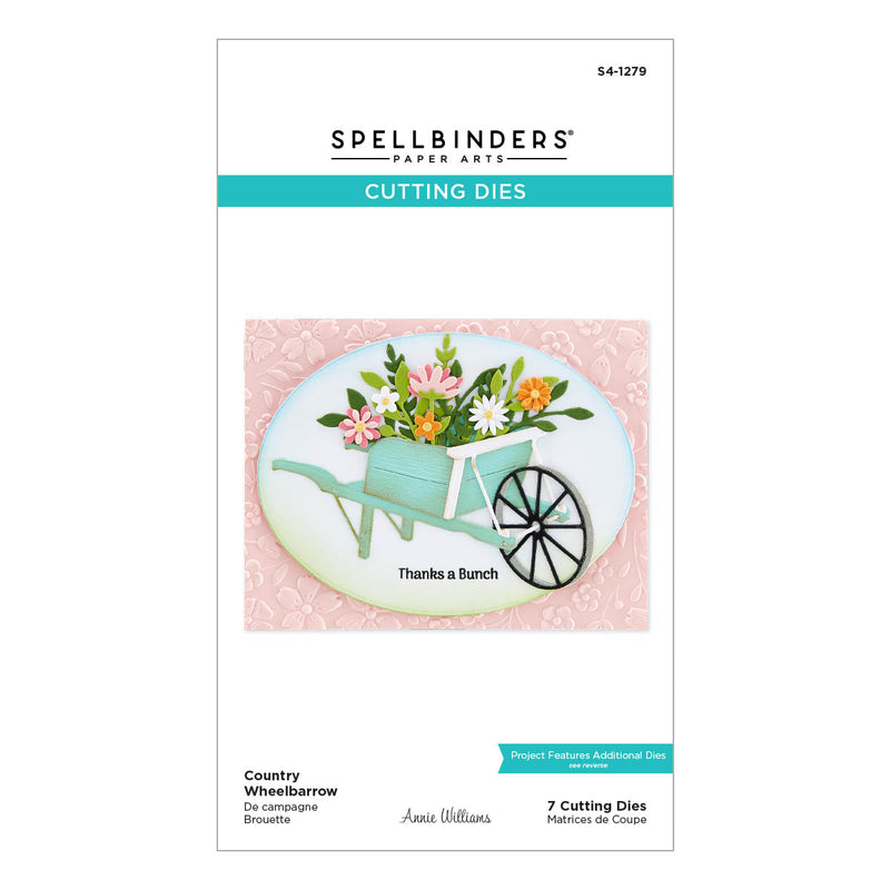 Spellbinders Cutting Dies -Country Wheelbarrow, S4-1279