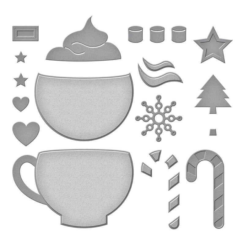 Spellbinders Cutting Dies - Merry Mug Creations, S4-1311 by Nichol Spohr