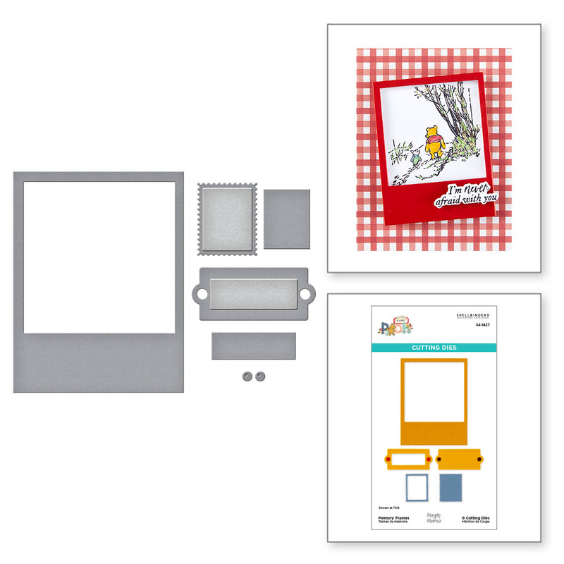 Spellbinders Etched Die Set - Memory Frames, S4-1427