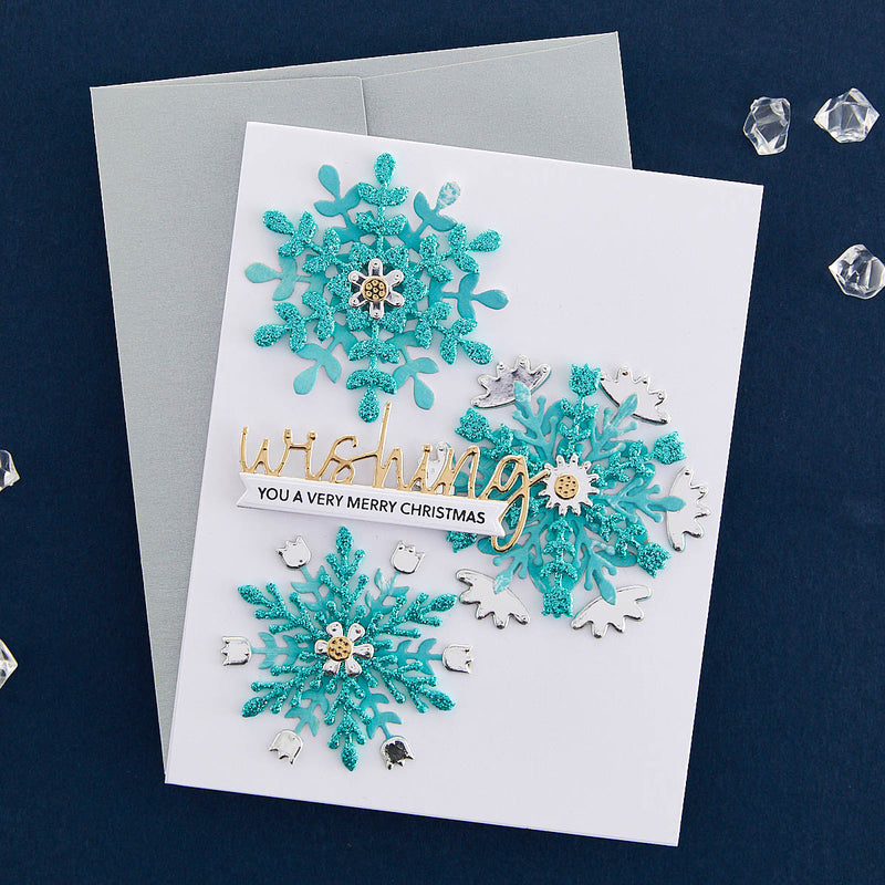 Spellbinders Etched Dies -Delicate Snowflakes, S5-594