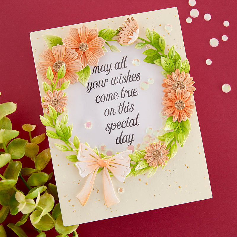 Spellbinders Etched Dies - Garden Wreath Add-Ons, S5-598 by: Suzanne Hue