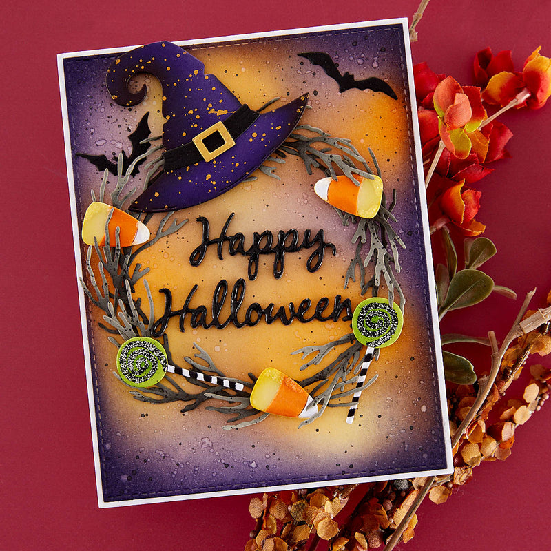 Spellbinders Etched Dies - Halloween Wreath Add-Ons, S5-601