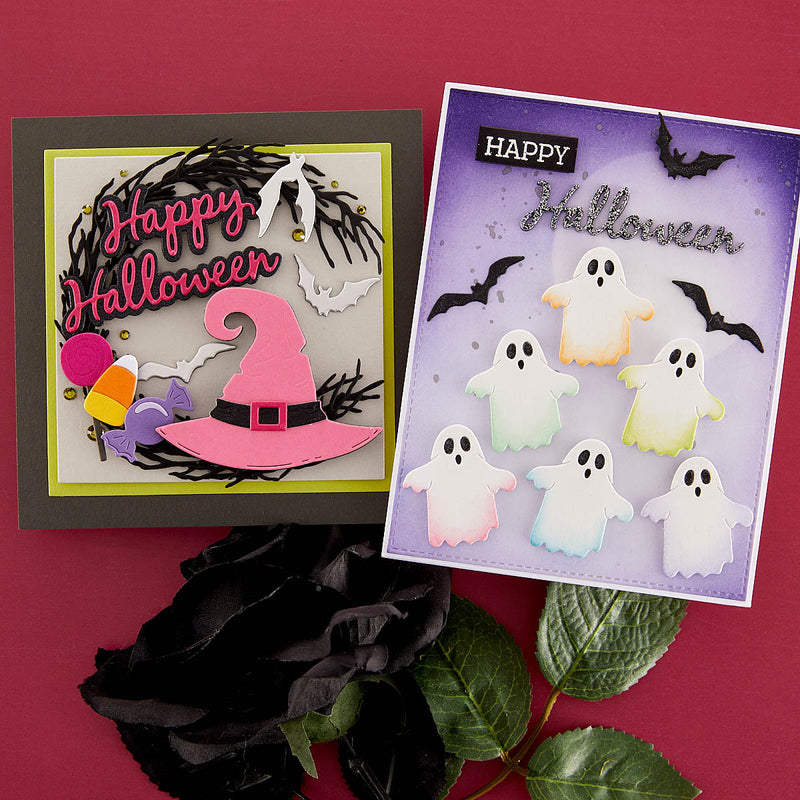 Spellbinders Etched Dies - Halloween Wreath Add-Ons, S5-601