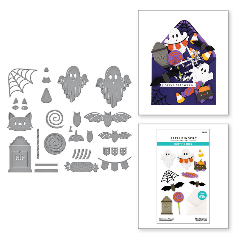 Spellbinders Cutting Dies -Halloween Wonder, S5-603