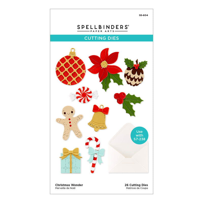 Spellbinders Cutting Dies - Christmas Wonder, S5-604