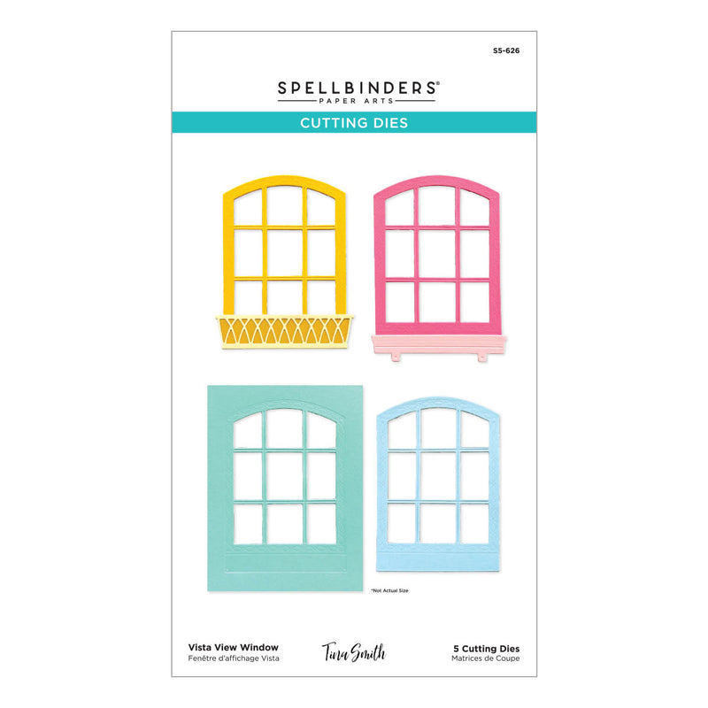 Spellbinders Etched Dies - Windows With a View Bundle, BD-0820 by: Tina Smith