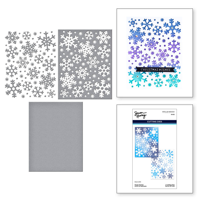 Spellbinders Etched Dies - Frozen Flurries, S5-652