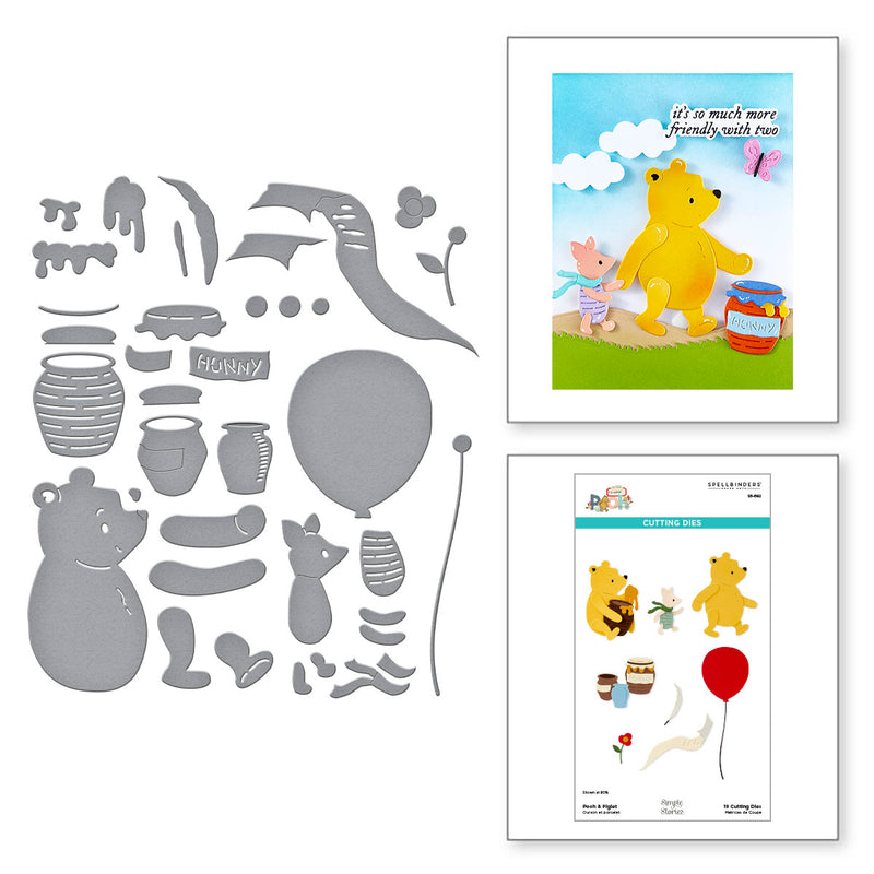 Spellbinders Die Bundle - Say Cheese Classic Pooh Die Bundle, BD-0940