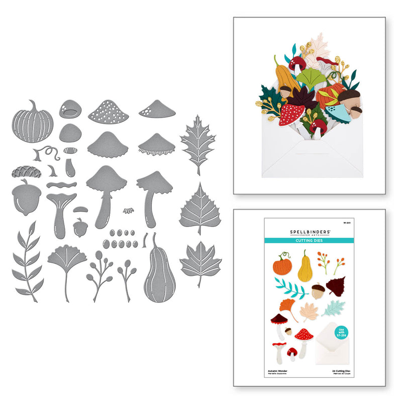 Spellbinders Cutting Dies -Autumn Wonder, S6-220