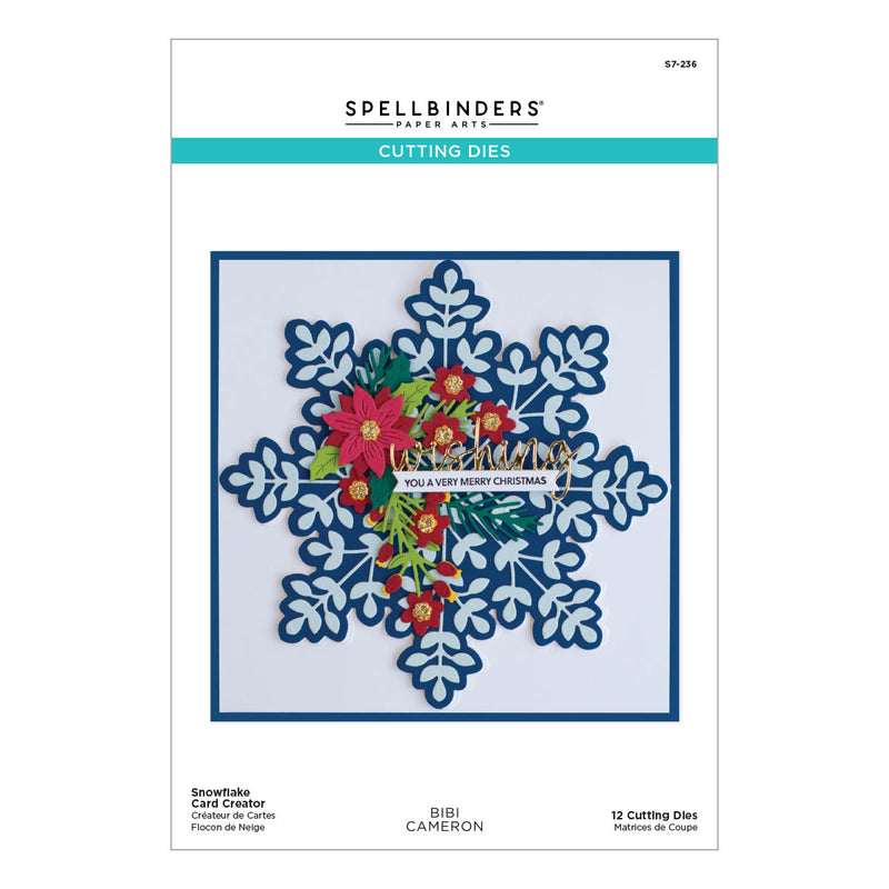 Spellbinders Etched Dies -Bibi's Snowflakes I Want it All Bundle, BD-0796