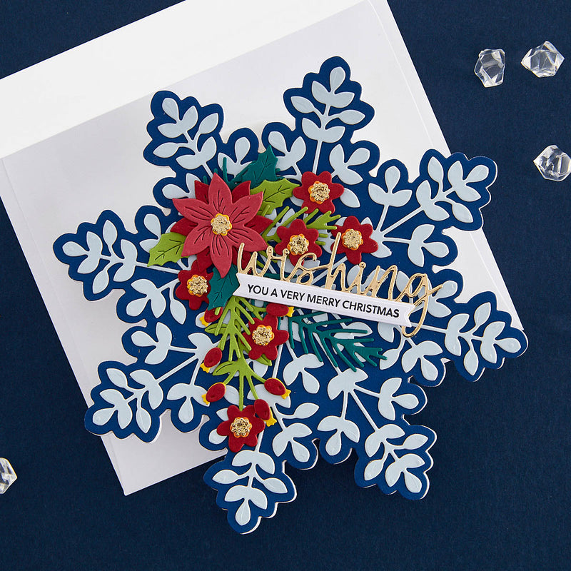 Spellbinders Etched Dies -Snowflake Card Creator, S7-236