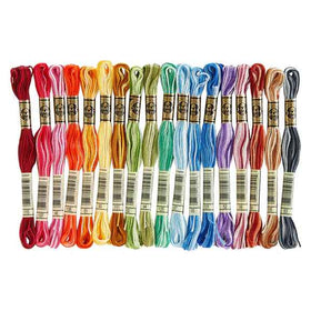 DMC Variegated Floss Bundle 18Pk, SCS-157