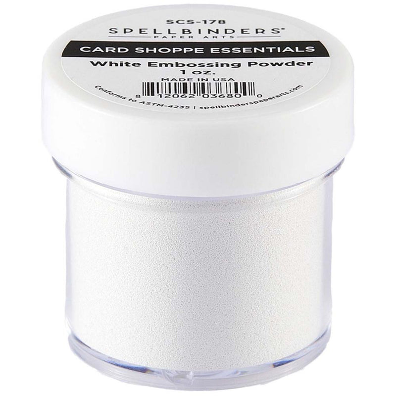 Spellbinders Embossing Powder - white, SCS178