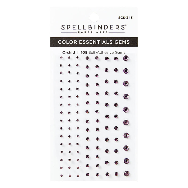 Spellbinders Color Essentials Gems - Orchid, SCS-343