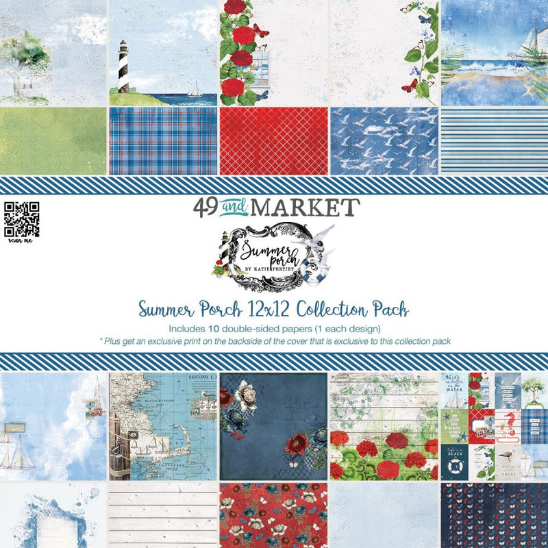 49 & Market - 12x12 Collection Pack - Summer Porch, SP-27549