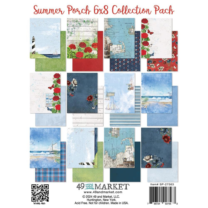 49 & Market - 6x8 Collection Pack - Summer Porch, SP-27563