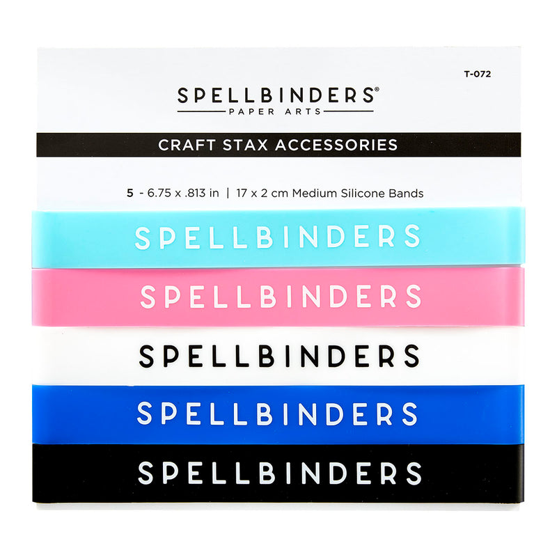 Spellbinders - Craft Stax Silicone Bands - Medium, T-072