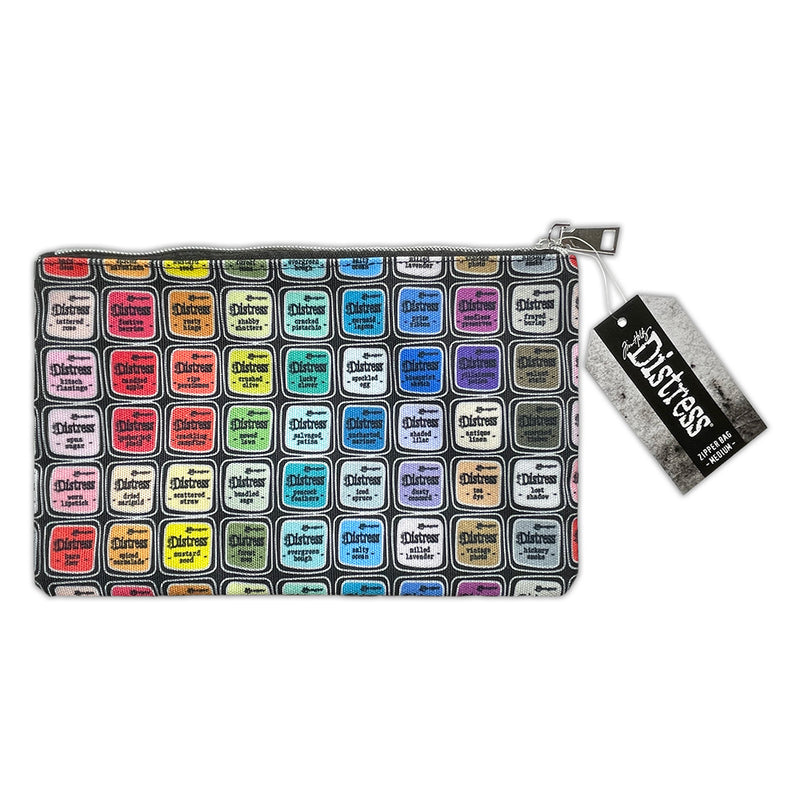 Tim Holtz 20 Years of Distress Zipper Bag - Medium, TDA85836