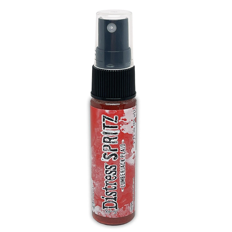 Tim Holtz Distress Spritz 1oz Bottle - Lumberjack Plaid, TDU86376