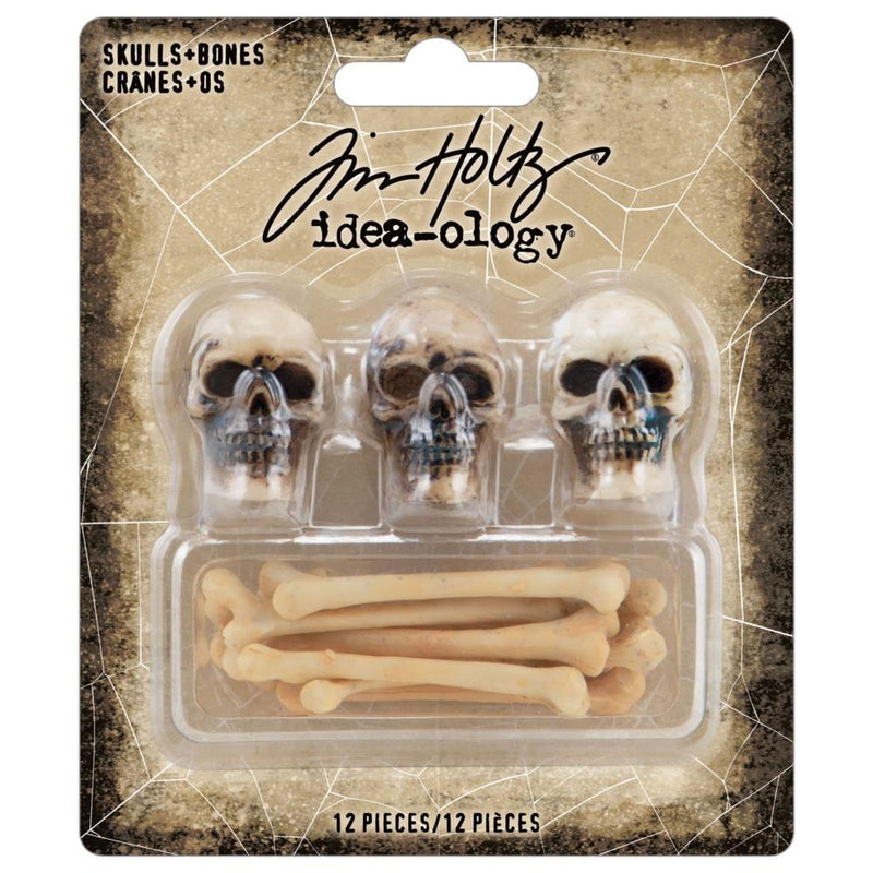 Tim Holtz Idea-Ology - Skulls & Bones, TH94339 Halloween 2023 Retired