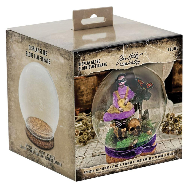 Tim Holtz Idea-Ology Display Globe, TH94344 - Halloween 2023 Retired