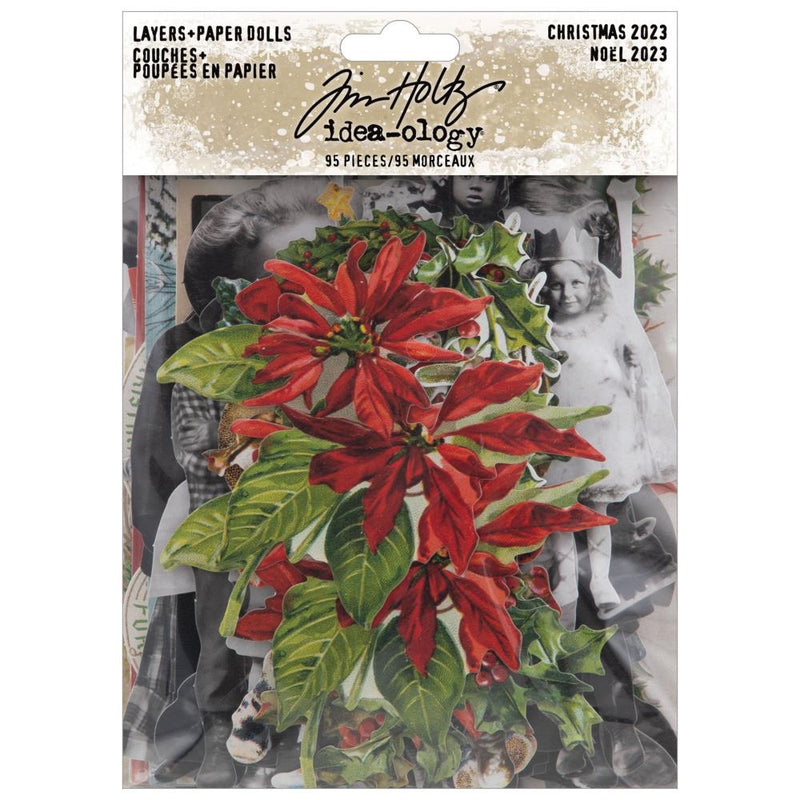 Tim Holtz Idea-Ology - Layers + Paper Dolls, TH94348 Christmas 23 Retired