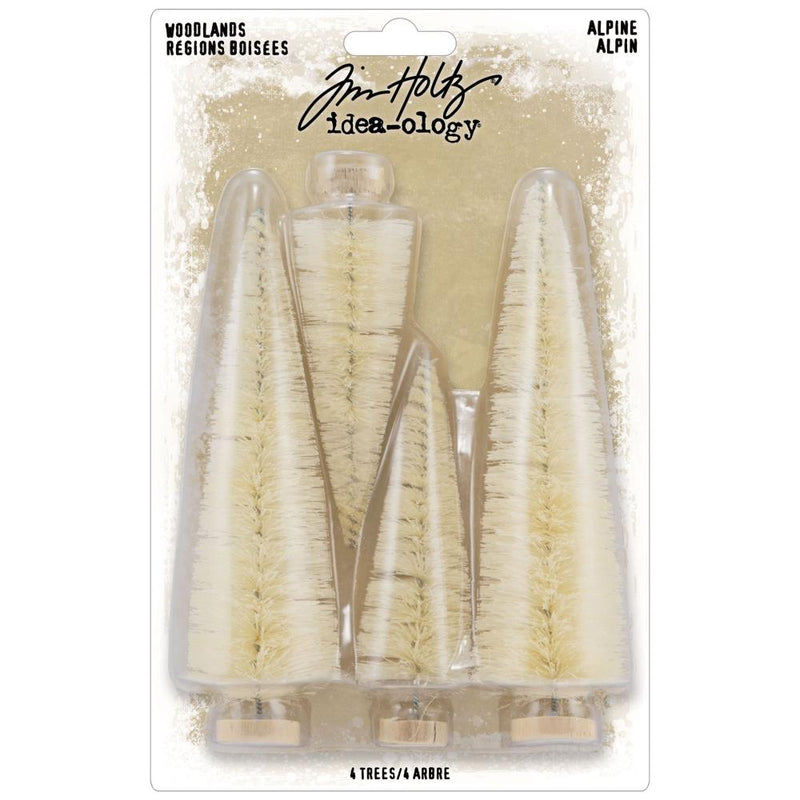 Tim Holtz Idea-Ology Woodland Trees - Alpine, TH94358 Christmas 23/24