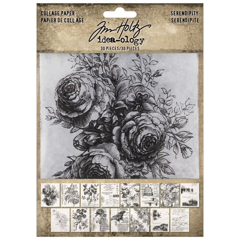 Tim Holtz Idea-ology - Collage Paper - Serendipty, TH94365 2024