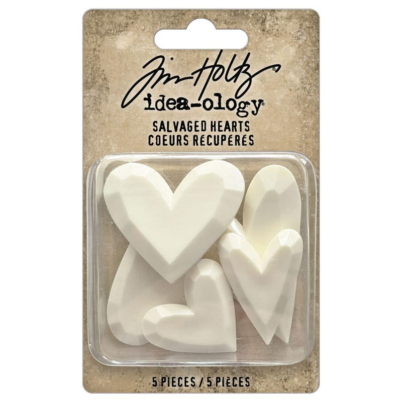 Tim Holtz Idea-ology  - Salvaged Hearts, TH94380 2024