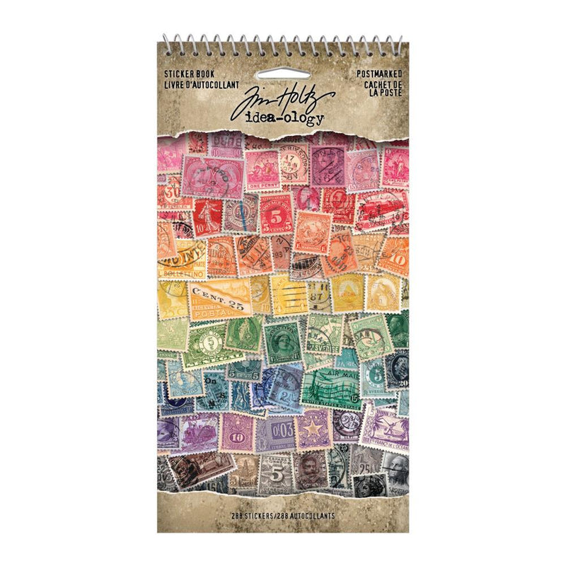 Tim Holtz Idea-ology - Sticker Book Postmarked, TH94387 2024