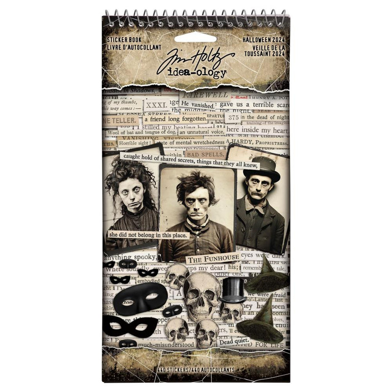 Tim Holtz Idea-Ology - Sticker Book Halloween 2024,  Now Retired