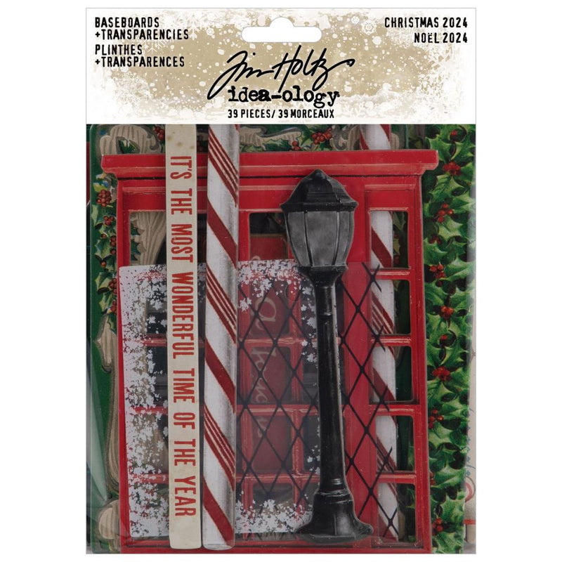 Tim Holtz Idea-Ology - Christmas 2024 Baseboards & Transparancies, TH94407