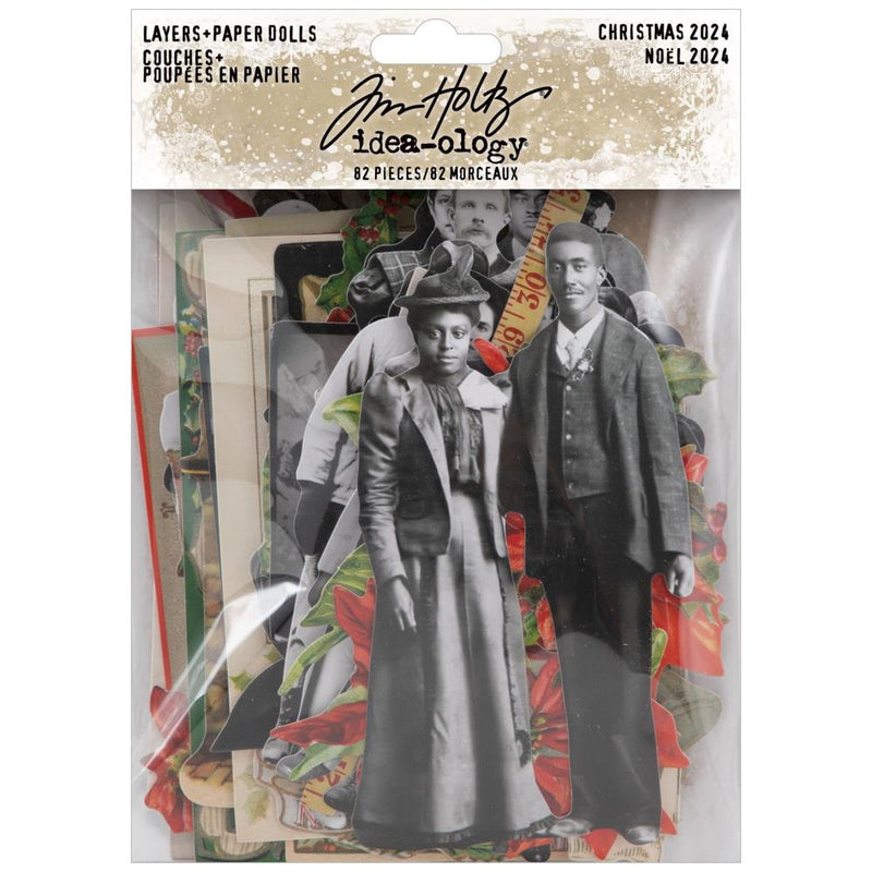 Tim Holtz Idea-Ology - Christmas 2024 Layers & Paper Dolls, TH94414