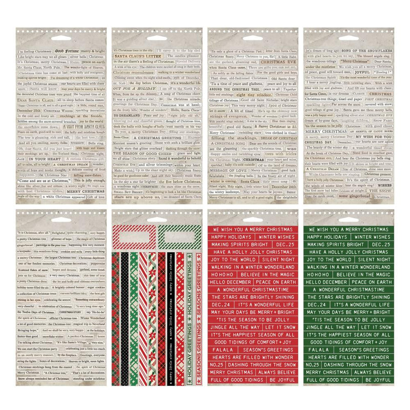 Tim Holtz Idea-Ology - Christmas 2024 Sticker Book, TH94415