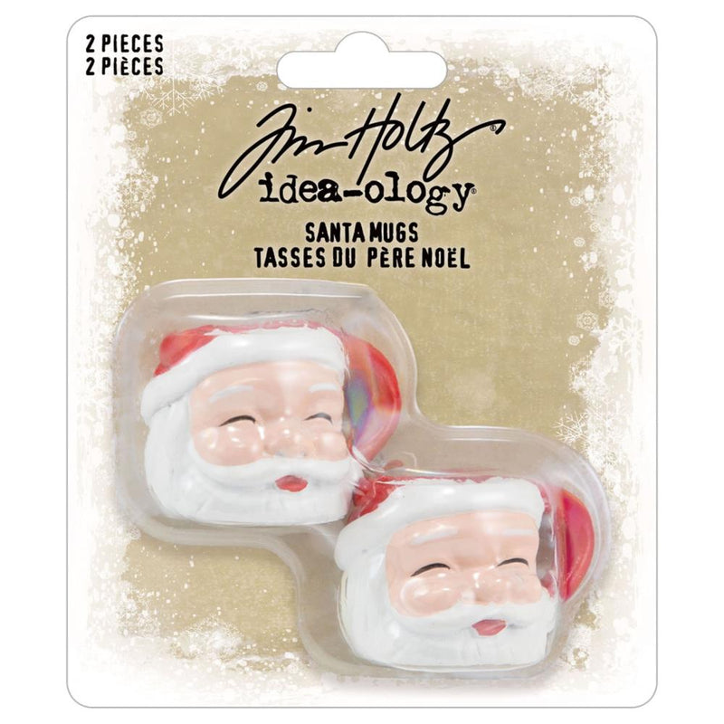 Tim Holtz Idea-Ology - Santa Mugs, TH94419 Christmas 2024