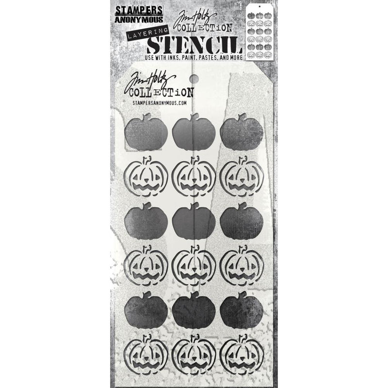 Stampers Anonymous Layering Stencil - Jacks, THS186 by: Tim Holtz