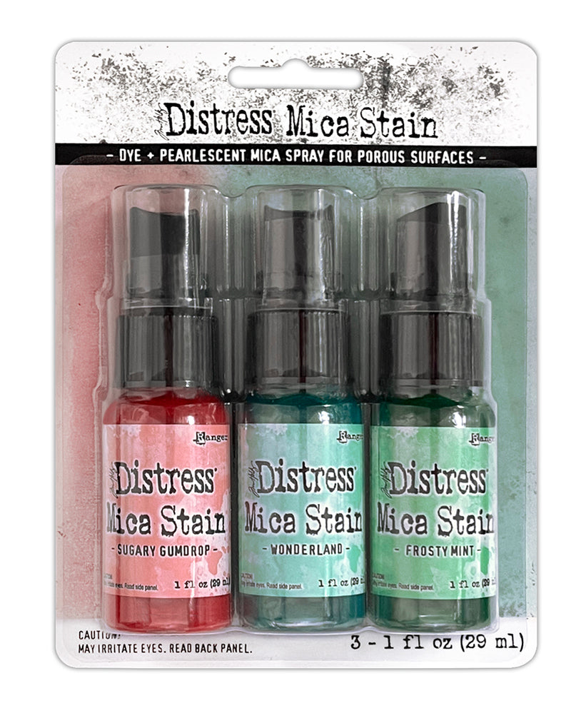 Tim Holtz Distress Mica Stain - Holiday Set