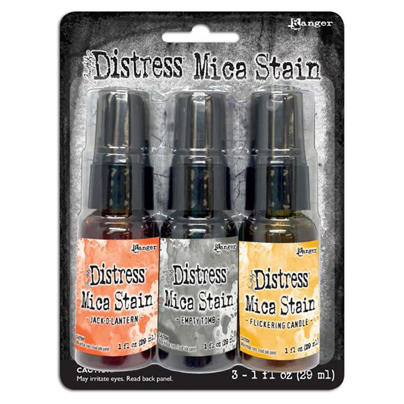 Tim Holtz Distress Halloween Mica Stain - I Want ALL 6 Sets, Set 1, 2, 3, 4, 5, 6, IWIAX6